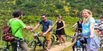 Bicicleta y Vino en Viña Cousiño Macul